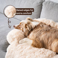 Captain Pup's fluffy dog ​​bed (2-in-1)