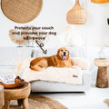 Captain Pup's fluffy dog ​​bed (2-in-1)